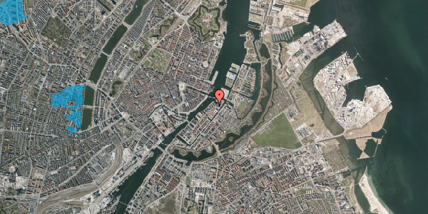 Oversvømmelsesrisiko fra vandløb på Strandgade 77, 1401 København K