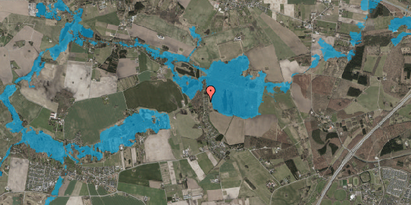 Oversvømmelsesrisiko fra vandløb på Solager 91, 2630 Taastrup