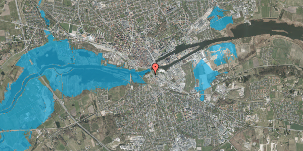 Oversvømmelsesrisiko fra vandløb på Brotoften 1, 8940 Randers SV