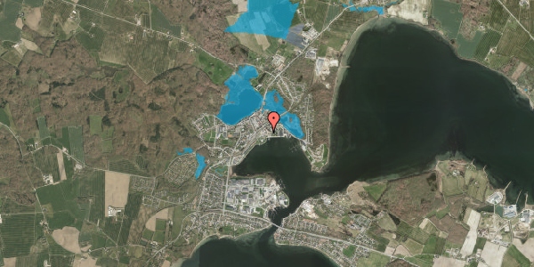 Oversvømmelsesrisiko fra vandløb på Toldbodgade 10, 6300 Gråsten