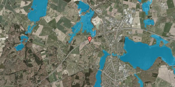 Oversvømmelsesrisiko fra vandløb på Katrinelystvej 22, 4180 Sorø