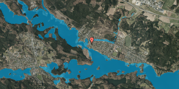 Oversvømmelsesrisiko fra vandløb på Sejs Søvej 3, 8600 Silkeborg
