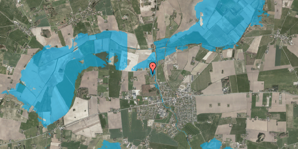 Oversvømmelsesrisiko fra vandløb på Nordvestvej 7, . 1, 4520 Svinninge