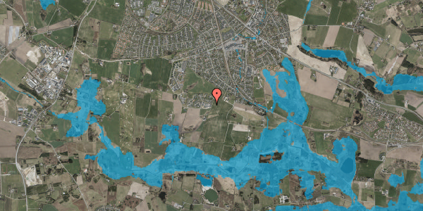 Oversvømmelsesrisiko fra vandløb på Engkær 16, 3660 Stenløse