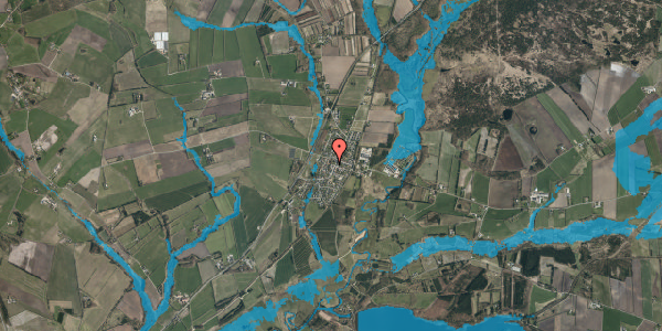 Oversvømmelsesrisiko fra vandløb på Vardevej 33A, 1. , 6800 Varde