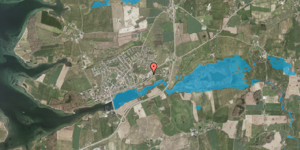 Oversvømmelsesrisiko fra vandløb på Industrivej 12, 6440 Augustenborg