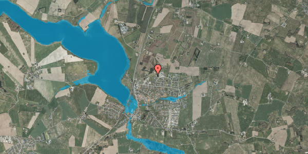 Oversvømmelsesrisiko fra vandløb på Hasselvangen 49, 8355 Solbjerg