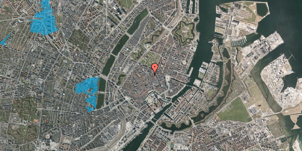 Oversvømmelsesrisiko fra vandløb på Møntergade 2, 1116 København K