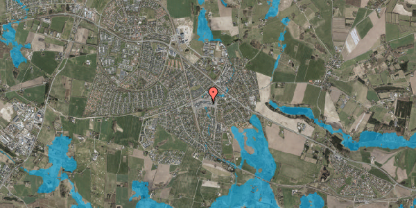 Oversvømmelsesrisiko fra vandløb på Egedal Centret 11, st. , 3660 Stenløse