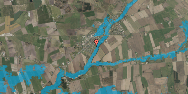 Oversvømmelsesrisiko fra vandløb på Engløkke 30, . 32, 6372 Bylderup-Bov