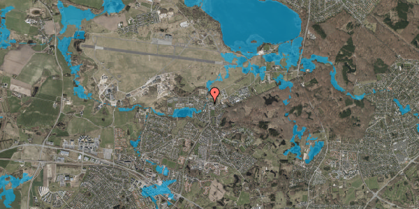 Oversvømmelsesrisiko fra vandløb på Jonstrupvangvej 150D, 3500 Værløse