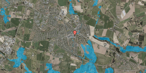Oversvømmelsesrisiko fra vandløb på Egedal Centret 3D, st. , 3660 Stenløse