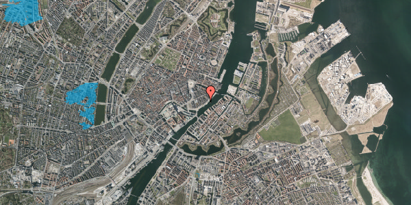 Oversvømmelsesrisiko fra vandløb på Havnegade 37, 1058 København K