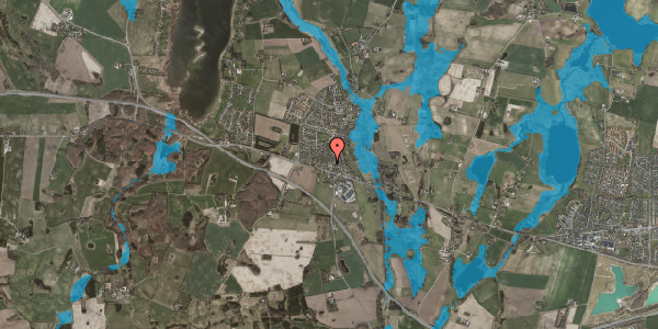 Oversvømmelsesrisiko fra vandløb på Gevninge Bakkedrag 8, 4000 Roskilde