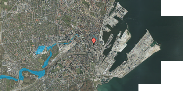 Oversvømmelsesrisiko fra vandløb på Rosenkrantzgade 18C, 1. tv, 8000 Aarhus C