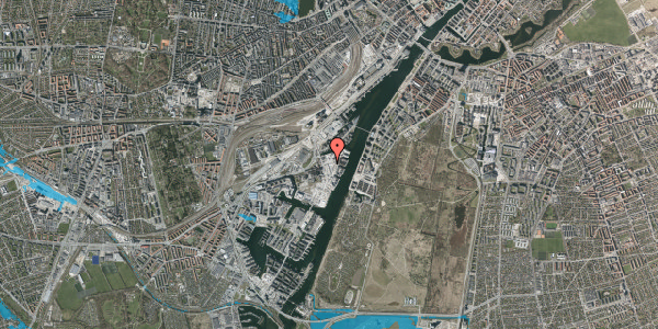 Oversvømmelsesrisiko fra vandløb på Albert Schweitzers Vej 62, 2450 København SV