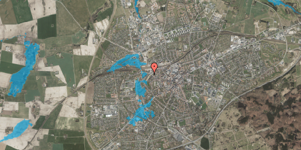 Oversvømmelsesrisiko fra vandløb på Spinderiparken 1, 4200 Slagelse
