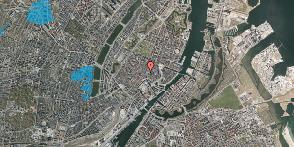 Oversvømmelsesrisiko fra vandløb på Østergade 60, 4. , 1100 København K