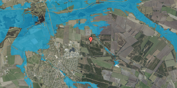 Oversvømmelsesrisiko fra vandløb på Nørremarksvej 12D, 6880 Tarm