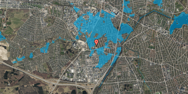 Oversvømmelsesrisiko fra vandløb på Islev Have 67, 2610 Rødovre