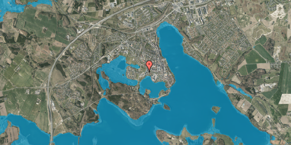 Oversvømmelsesrisiko fra vandløb på Søbyen 12, 2. tv, 8660 Skanderborg