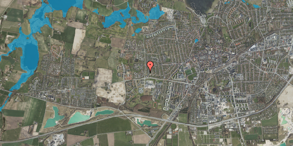 Oversvømmelsesrisiko fra vandløb på Låddenhøj 123, 4000 Roskilde