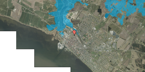 Oversvømmelsesrisiko fra vandløb på Enghavevej 48, 6950 Ringkøbing