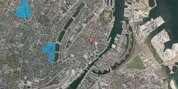 Oversvømmelsesrisiko fra vandløb på Antonigade 3, 1106 København K