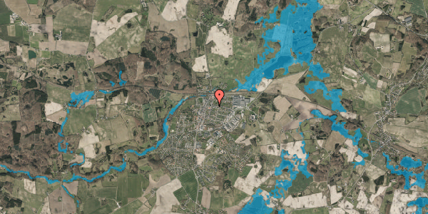 Oversvømmelsesrisiko fra vandløb på Holmelund 6, 5560 Aarup