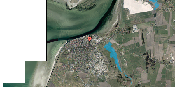 Oversvømmelsesrisiko fra vandløb på Jernbanegade 81, 9670 Løgstør
