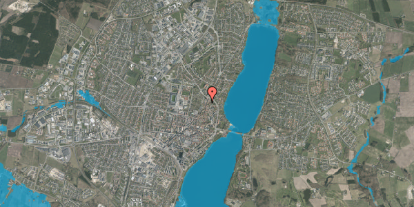 Oversvømmelsesrisiko fra vandløb på Sct. Mogens Gade 56, 8800 Viborg