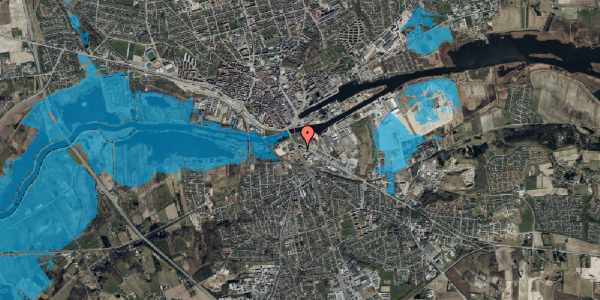 Oversvømmelsesrisiko fra vandløb på Strømmen 5, 2. 15, 8960 Randers SØ