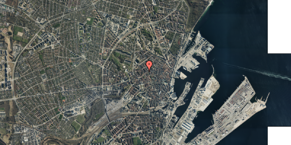 Oversvømmelsesrisiko fra vandløb på Nørre Allé 82, 8000 Aarhus C