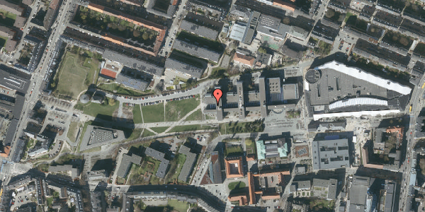 Oversvømmelsesrisiko fra vandløb på Solbjerg Plads 3C, st. , 2000 Frederiksberg