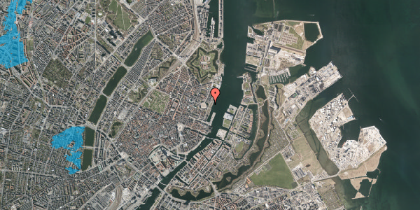 Oversvømmelsesrisiko fra vandløb på Toldbodgade 32, 1253 København K