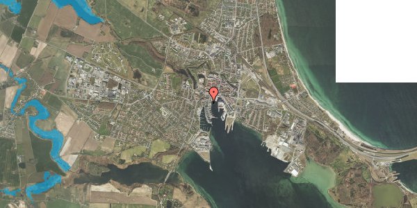 Oversvømmelsesrisiko fra vandløb på Vesterhavnen 16, 5800 Nyborg