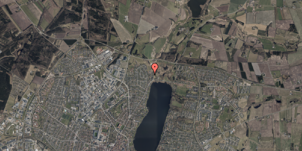 Oversvømmelsesrisiko fra vandløb på Nørremøllevej Nord 1V, 8800 Viborg