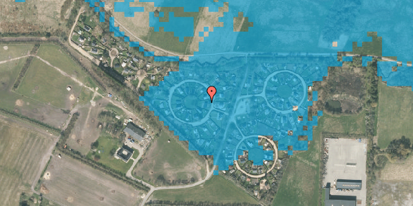 Oversvømmelsesrisiko fra vandløb på Hyacintvej 1, 7400 Herning