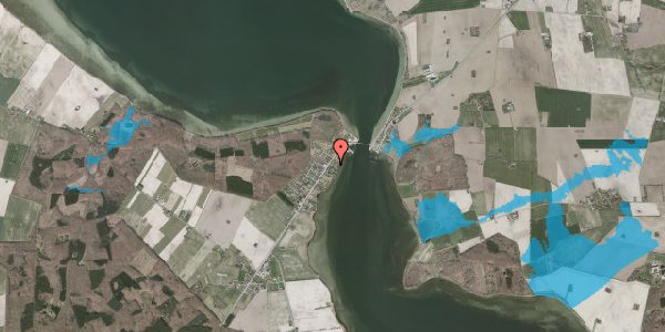 Oversvømmelsesrisiko fra vandløb på Strandhaven 3, 4862 Guldborg