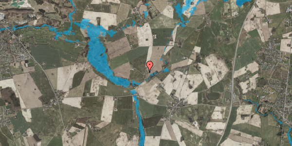 Oversvømmelsesrisiko fra vandløb på Askovvej 18, 4733 Tappernøje
