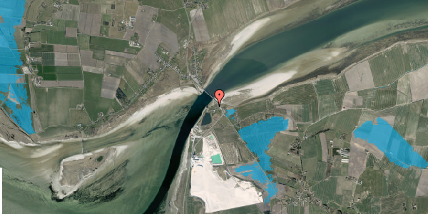 Oversvømmelsesrisiko fra vandløb på Gl. Færgevej 6, 9670 Løgstør