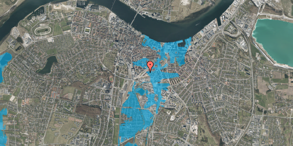 Oversvømmelsesrisiko fra vandløb på Åparken 4, 5. 3, 9000 Aalborg