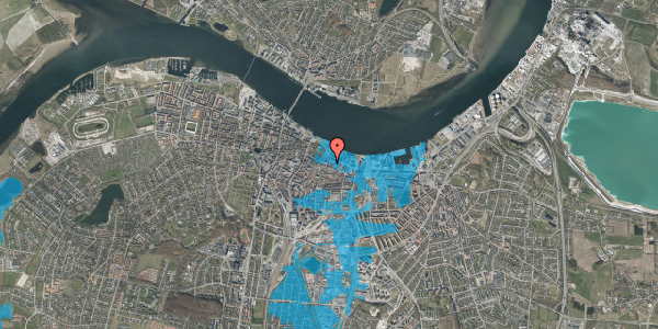 Oversvømmelsesrisiko fra vandløb på Nytorv 27, st. 15, 9000 Aalborg