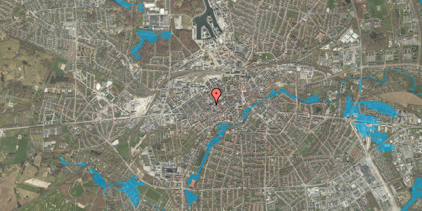 Oversvømmelsesrisiko fra vandløb på Pantheons Passage 6, 2. , 5000 Odense C