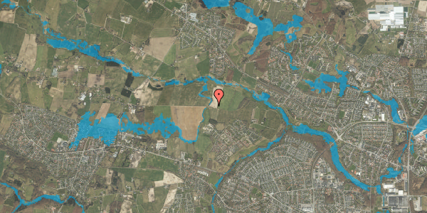 Oversvømmelsesrisiko fra vandløb på Udskovvej 100, 5210 Odense NV