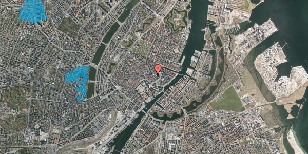 Oversvømmelsesrisiko fra vandløb på Dybensgade 6, 1071 København K