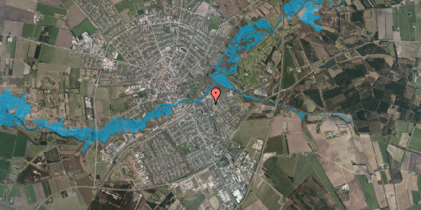 Oversvømmelsesrisiko fra vandløb på Gellerupvej 42, 1. , 6800 Varde