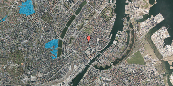 Oversvømmelsesrisiko fra vandløb på Niels Hemmingsens Gade 12, 1153 København K