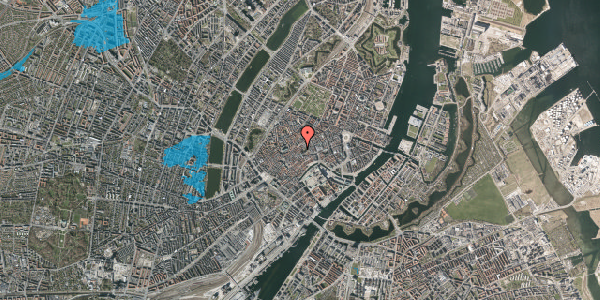 Oversvømmelsesrisiko fra vandløb på Valkendorfsgade 30, 1151 København K