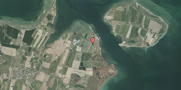 Oversvømmelsesrisiko fra vandløb på Fiskeparken 6, 7130 Juelsminde